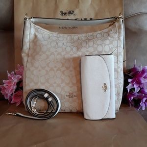SALE 👜👛Coach purse tote bag w/ wallet set